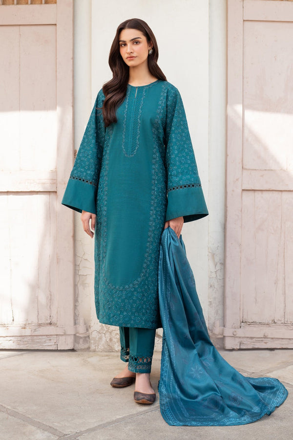 EMBROIDERED KHADDAR UF-4001