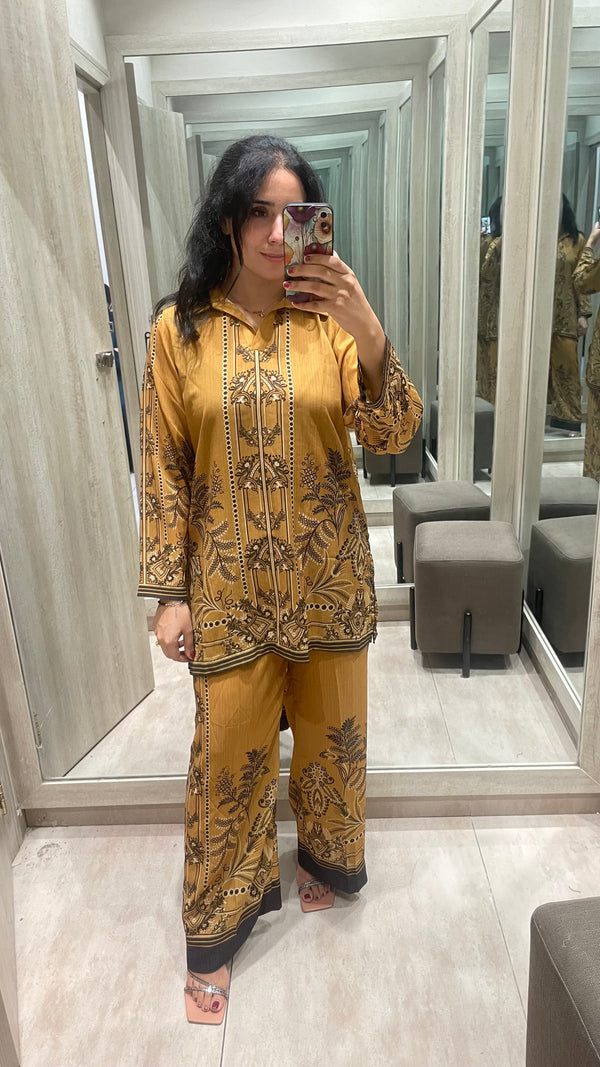 Grip Co-ord Set-Printed (Pret)