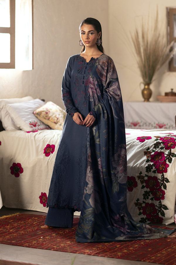 IPK-10 Embroidered Khaddar