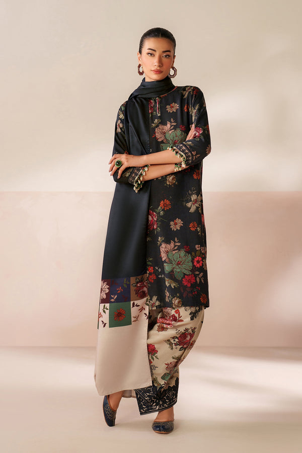 EMBROIDERED VISCOSE SILK UF-4294