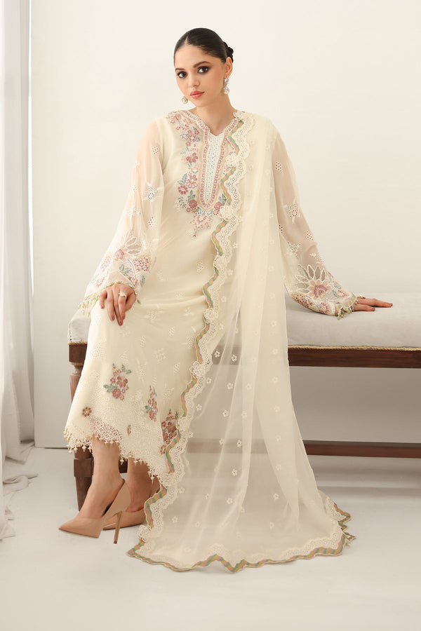 Formal - EMBROIDERED CHIFFON UF-4184