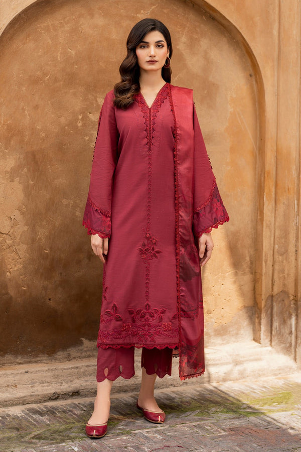 EMBROIDERED KHADDAR UF-739