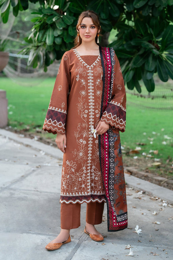 EMBROIDERED KHADDAR UF-4007