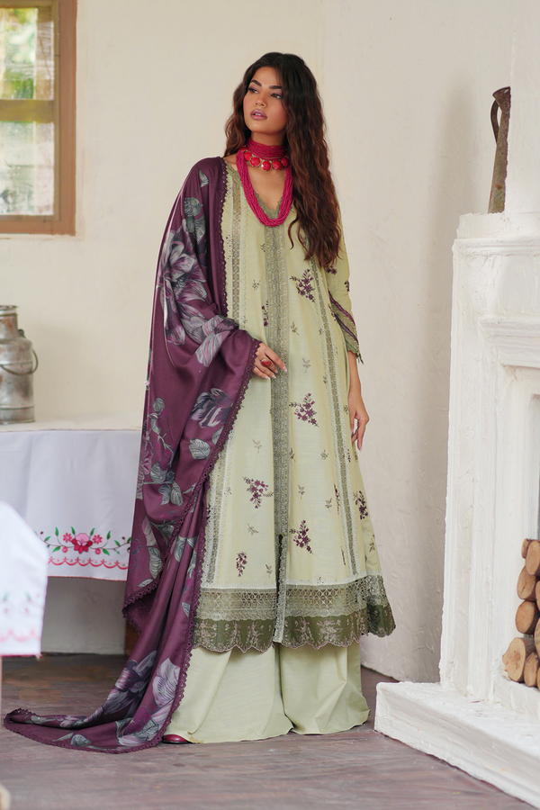 IPK-12 Embroidered Khaddar