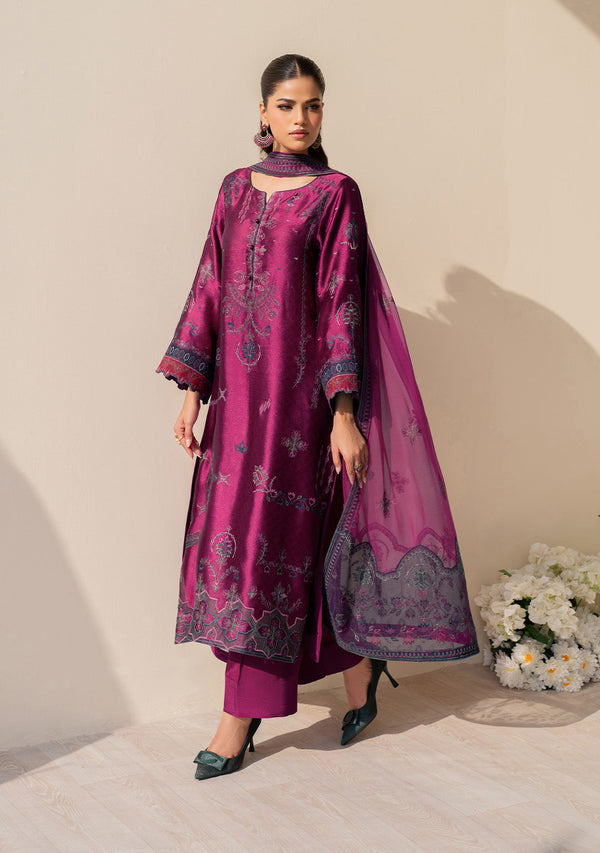 UE-436 Embroidered Pure Jacquard Silk Regular price