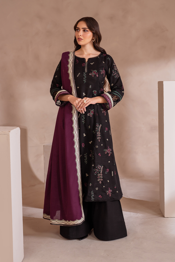 UE-363 Embroidered Khaddar