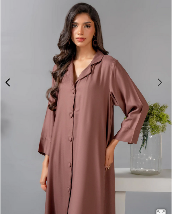 2 Piece Crepe Suit-Dyed (Pret)