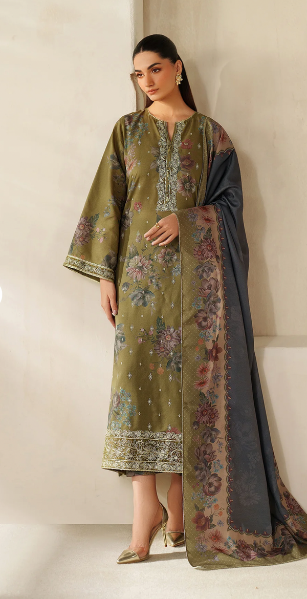 EMBROIDERED KHADDAR UF-4333