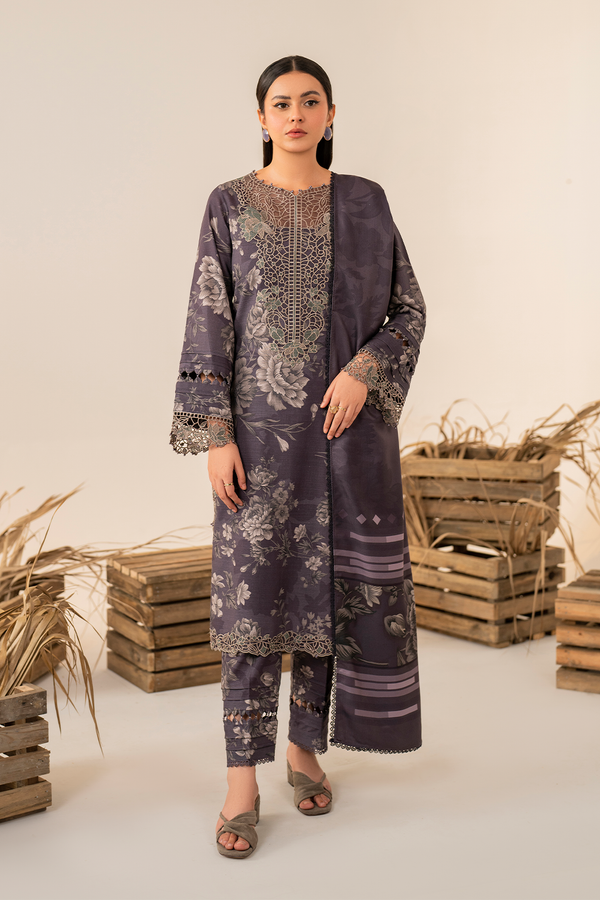 UE-349 Printed Khaddar