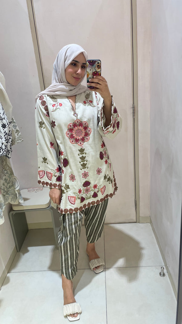 Embroidered Suit (2pc)