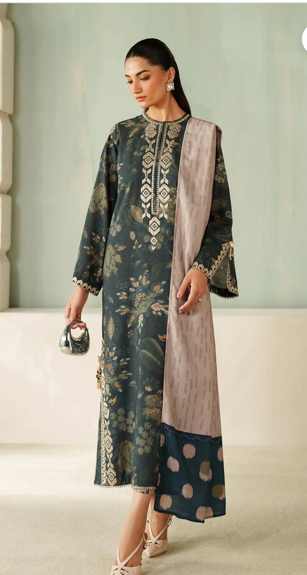 EMBROIDERED KHADDAR UF-4327
