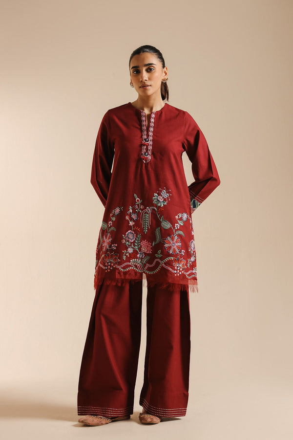 EMBROIDERED SUIT - 00019