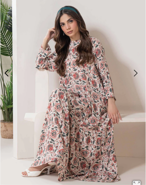 Printed Grip Dress (Pret)