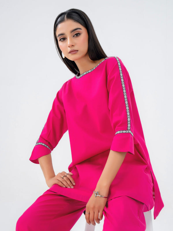 Khaddar Co-Ord Set-Dyed (Pret)