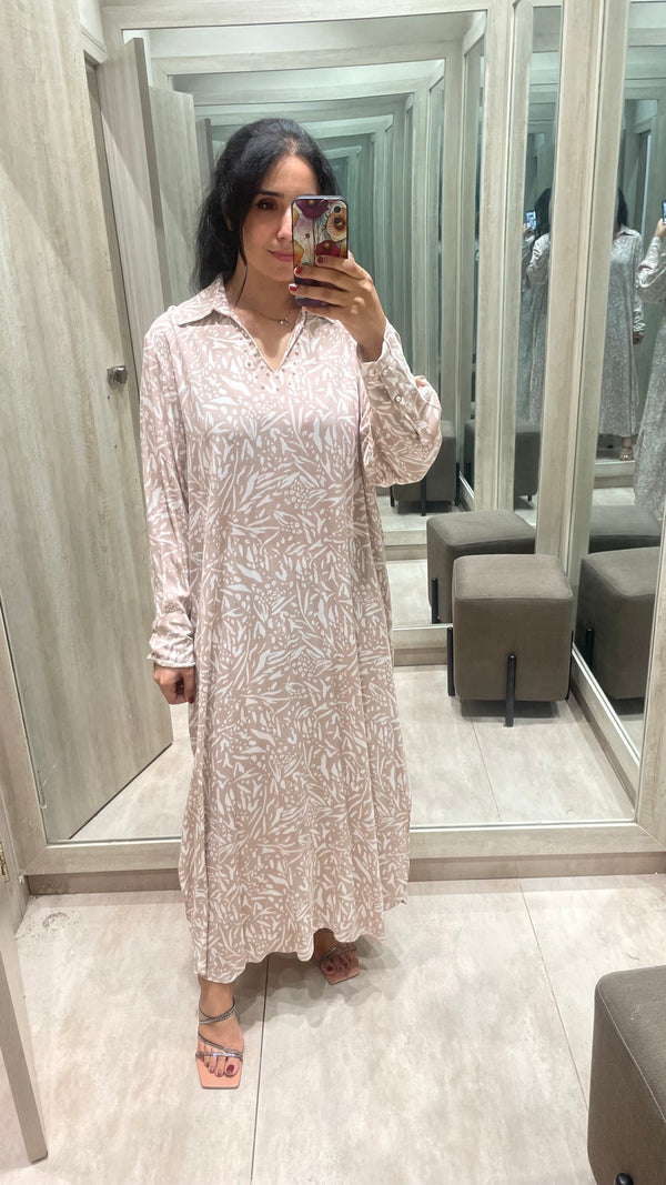 Printed Grip Dress (Pret)