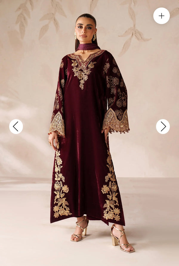 EMBROIDERED VELVET - READY TO WEAR