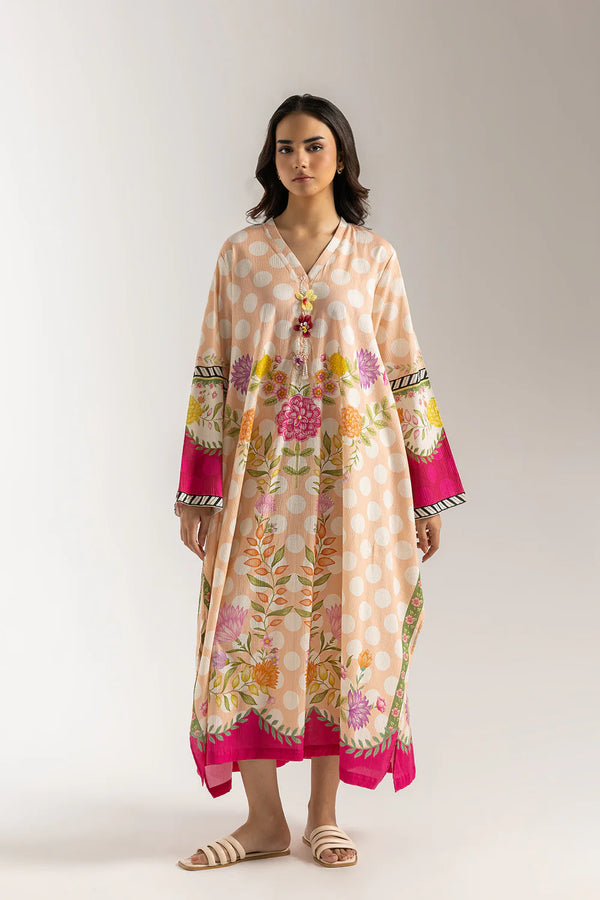 Kaftan style long kurta