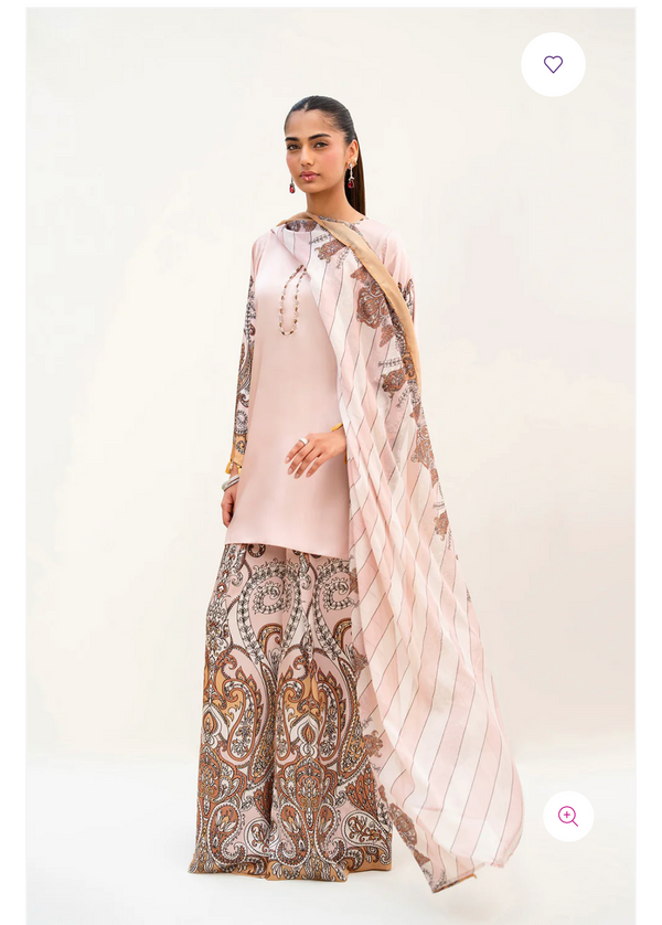 Kurdas Top + Kurdas Pants + Kurdas Dupatta