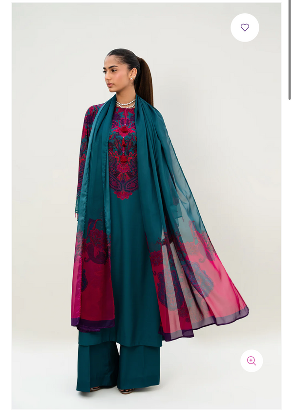 Ajmira Long + Ajmira Pants + Ajmira Dupatta