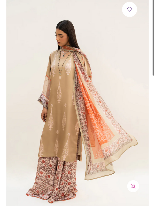 Buret Long + Buret Pants + Buret Dupatta