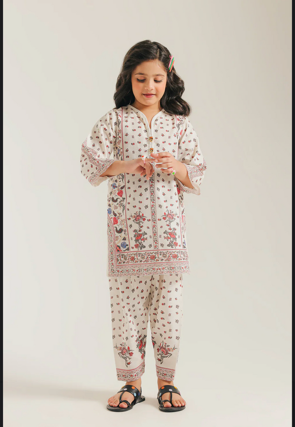 PRINTED SUIT - Off White