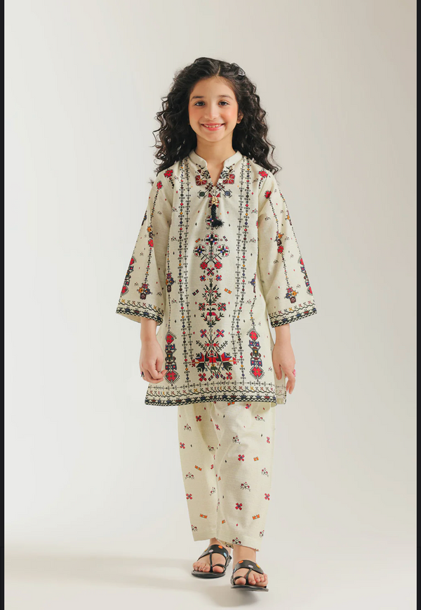 PRINTED SUIT - Off White