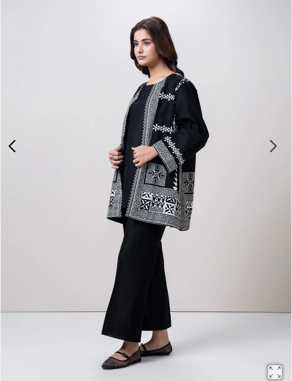 Khaddar Cardigan Co-ord Set