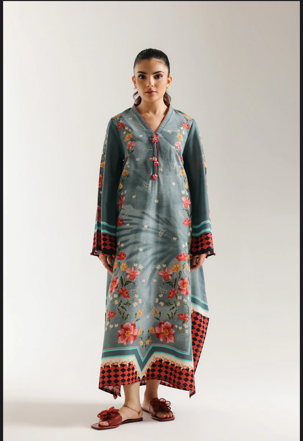 Kaftan style long kurta