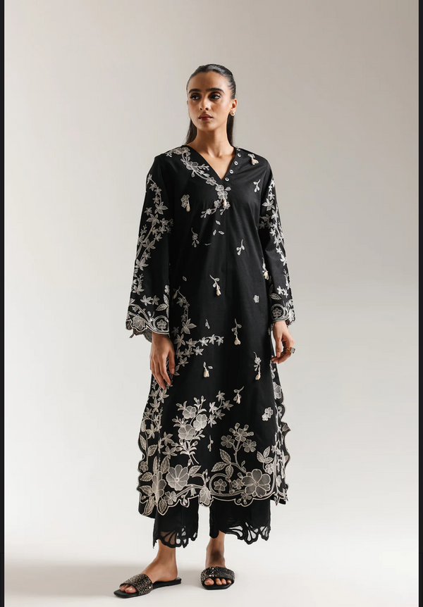 Kaftan style long kurta