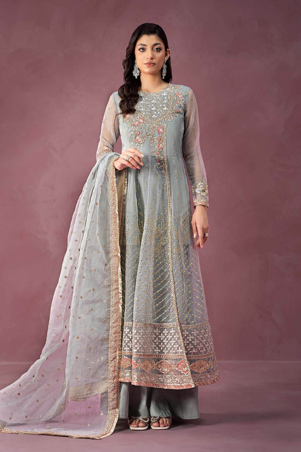 3 Piece Embroidered Organza Suit | SF-W24-19 |  Ferozi