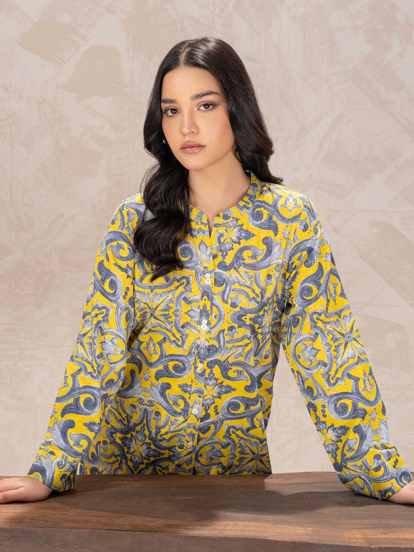 2 Piece Khaddar Suit-Printed (Unstitched)