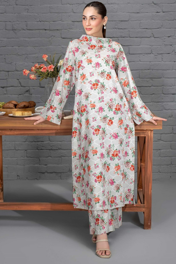 2 Piece Khaddar Suit-Printed