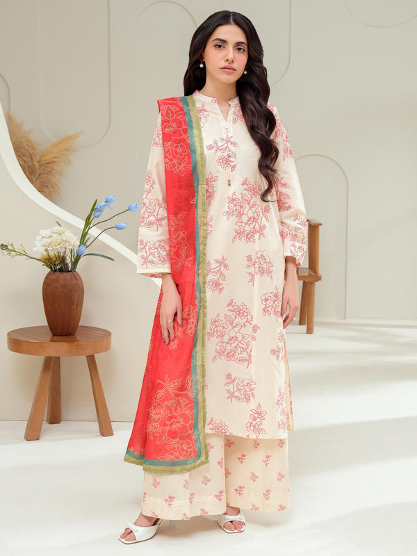 3 Piece Lawn Suit-Paste Print