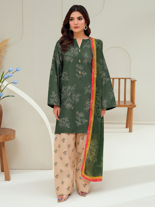 3 Piece Lawn Suit-Paste Print