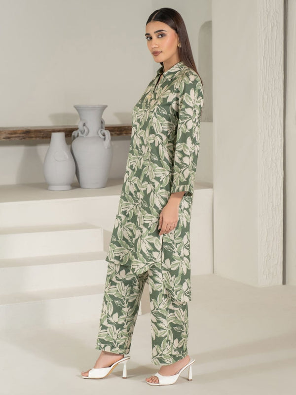 2 Piece Khaddar Suit-Printed