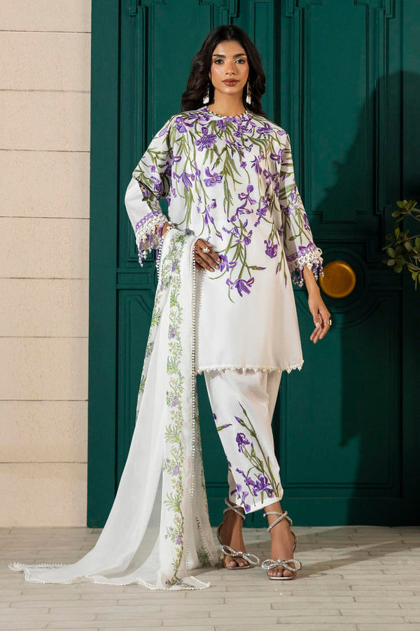 Stitched 3 Piece Lawn Suit
