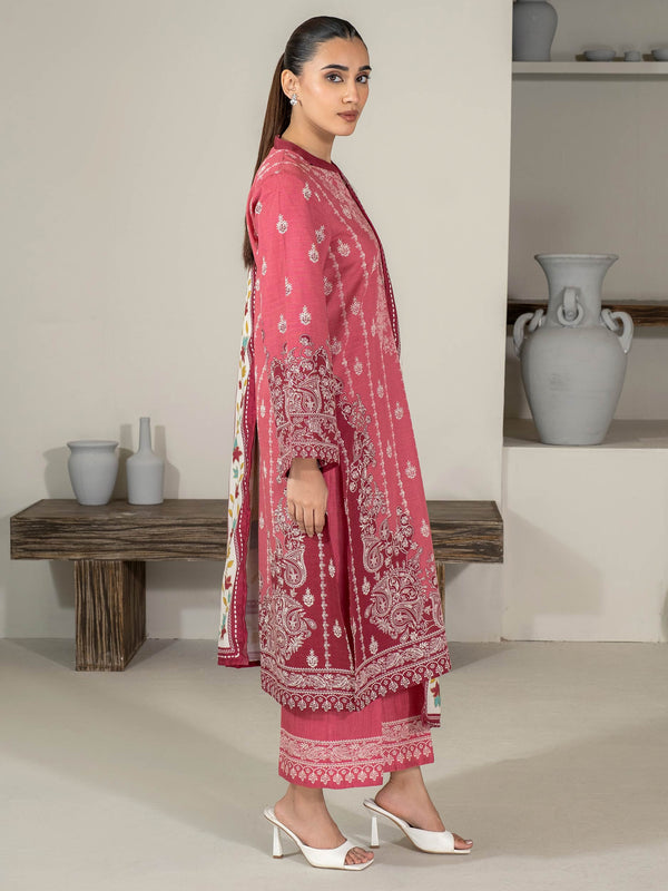 3 Piece Khaddar Suit-Printed (Unstitched)